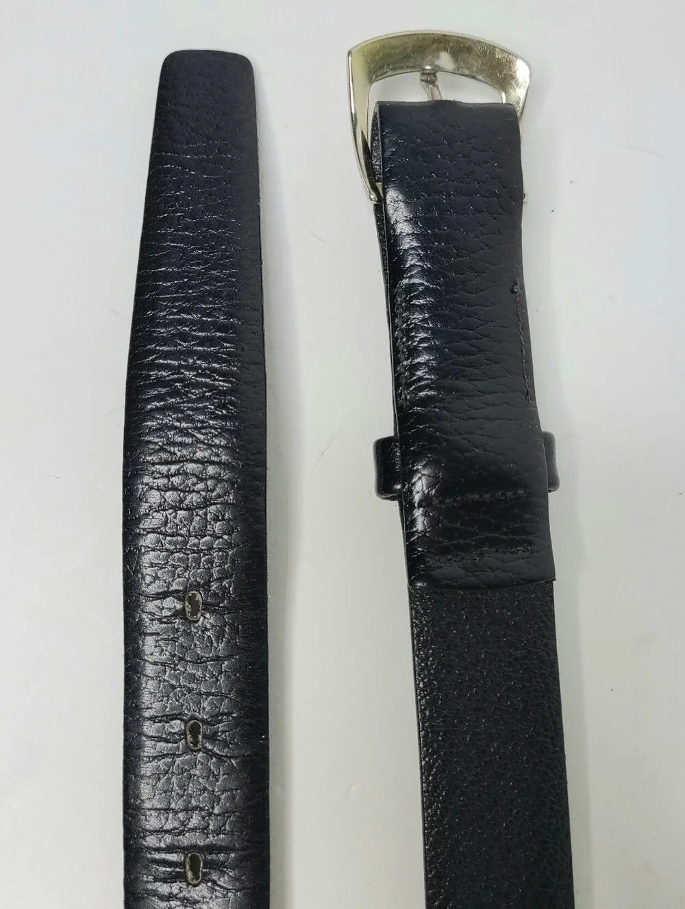 Paris Top Grain Split Cowhide Genuine Leather Minimalist Vintage Belt
